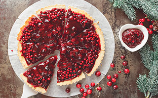 Cranberry pie