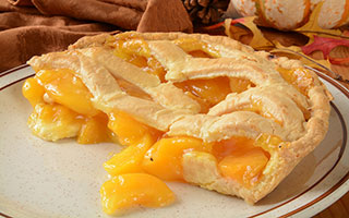 Peach pie